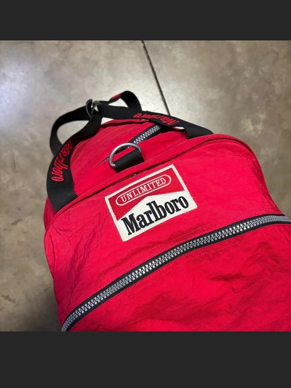 Vintage MARLBORO bag And Backpack
